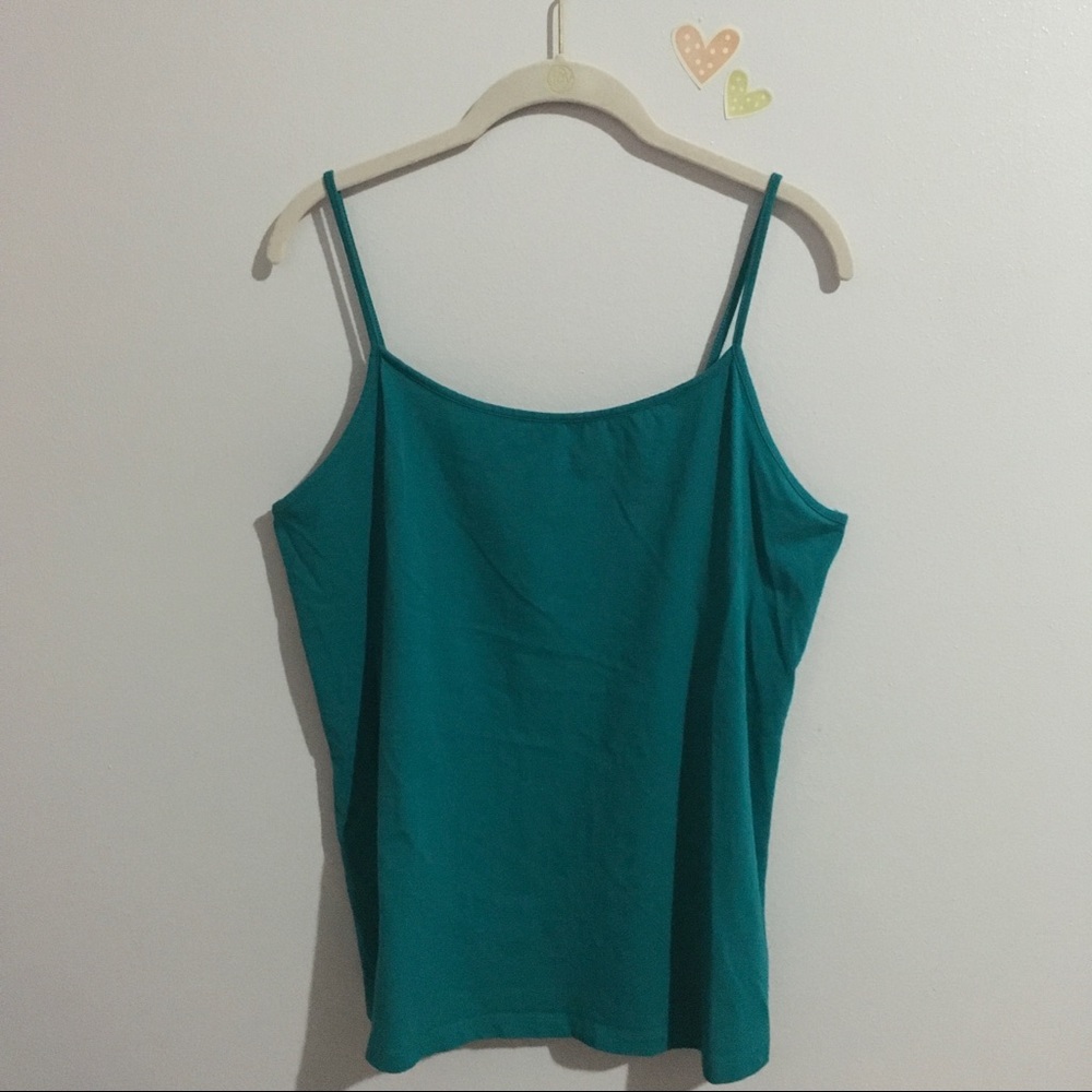 Faded Glory Teal Camisole | Size 2X
